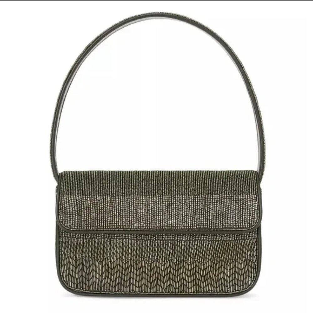 STAUD Tommy Beaded Bag in Avocado - Picture 3 of 11